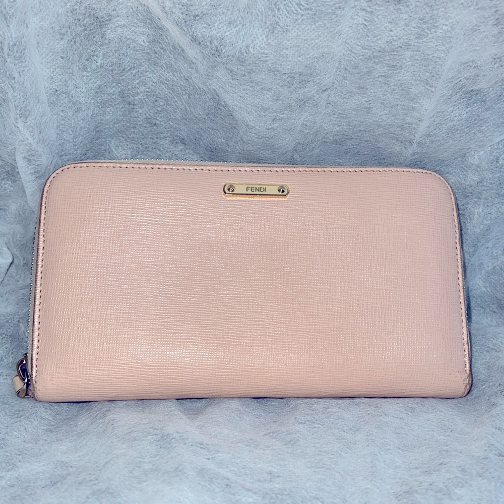 Fendi Vitello Elite Leather Wallet